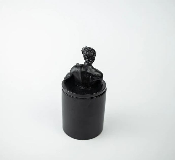 Аромасвічка DAVID AGARWOOD BLACK 100% WOOD WAX 165g 35h Гранд Презент NAC 1006BL - зображення 5