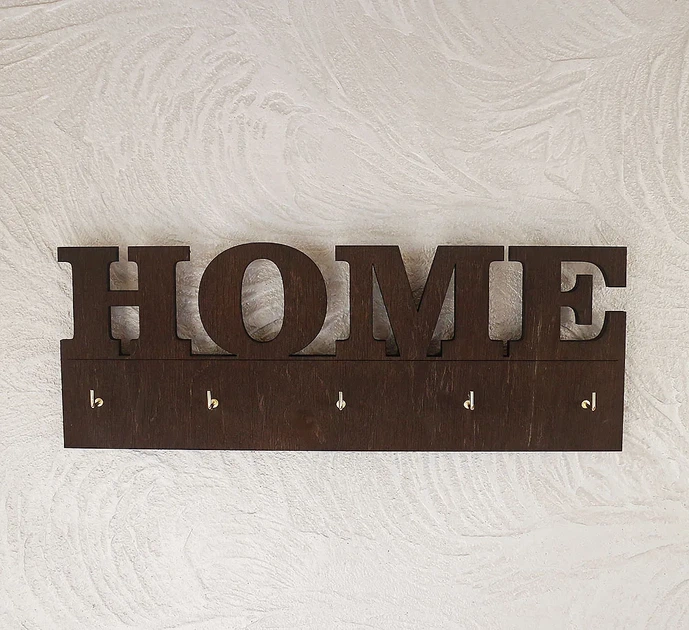 Ключница деревянная HOME 29*10 см 36 Гранд Презент 36 - изображение 5