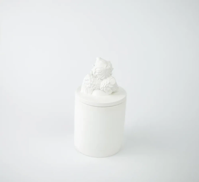 Аромасвічка CUPID SANTAL WHITE 100% WOOD WAX 165g 35h Гранд Презент NAC 1035W - изображение 5