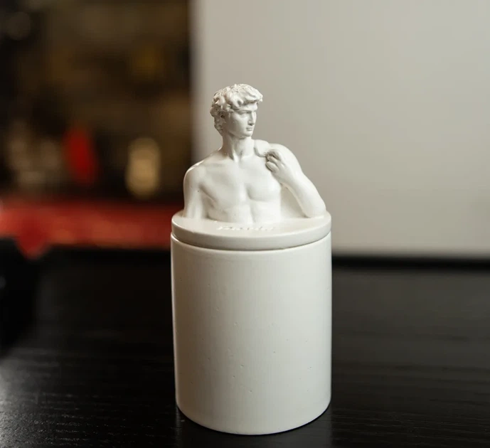 Аромасвічка DAVID AGARWOOD WHITE 100% WOOD WAX 165g 35h Гранд Презент NAC 1005W - изображение 7