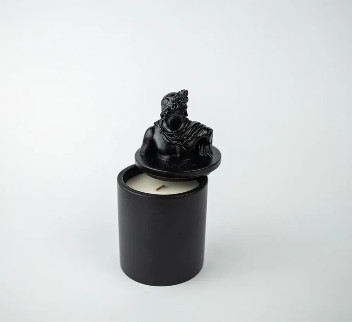 Аромасвічка APOLLO BURLEY VANILLA BLACK 100% WOOD WAX 165g 35h Гранд Презент NAC 1026BL - Фото 3 Аромасвічка APOLLO BURLEY VANILLA BLACK 100% WOOD WAX 165g 35h Гранд Презент NAC 1026BL - изображение 3