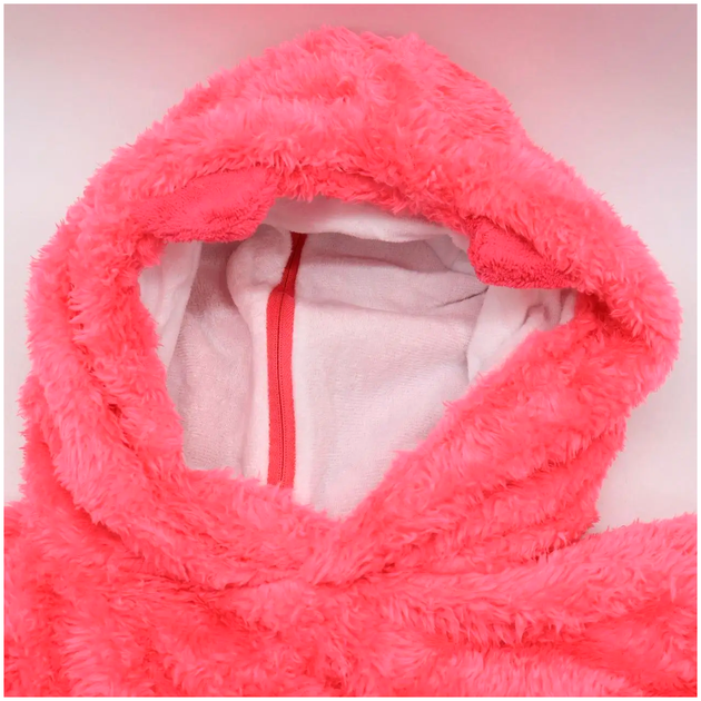 Толстовка плед с капюшоном для детей 60 см полиэстер 70% хлопок 30% Huggle Hoodie LS-101 - изображение 7