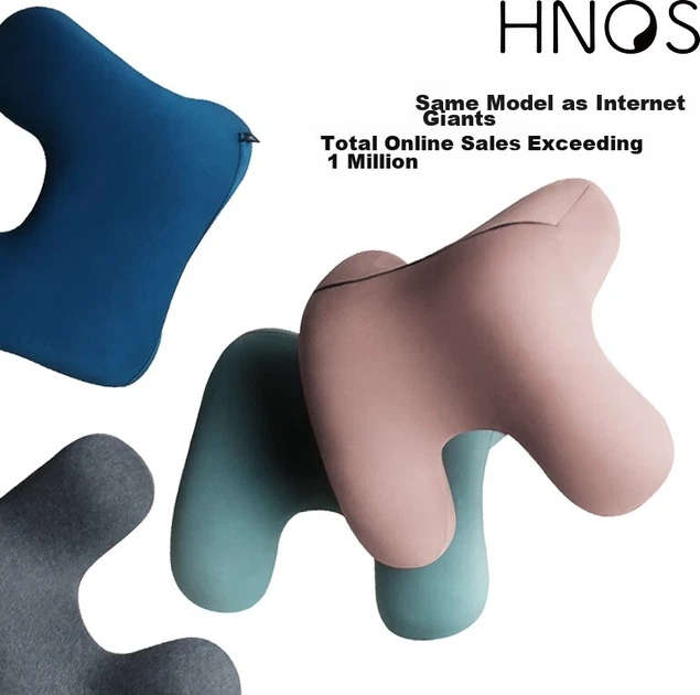 Детская подушка для сна H.nos P-062 с эффектом памяти 28x25 см. Gray - изображение 11