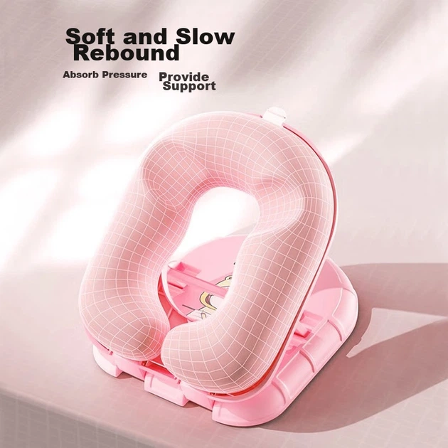 Подушка для сна Mixiaoshu NAP ортопедическая эргономичная 24.3×19.6×5 см Pink - Фото 8 Подушка для сна Mixiaoshu NAP ортопедическая эргономичная 24.3×19.6×5 см Pink - изображение 8