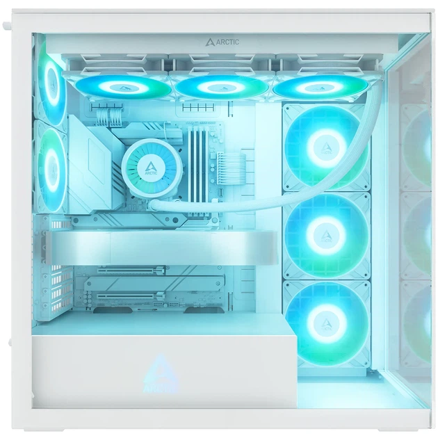 Корпус Arctic Xtender Clear Glass White (ACPCC00014A) - изображение 3