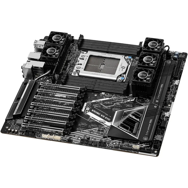 Материнская плата ASRock WRX90 WS EVO (sWRX9, AMD WRX90, DDR5, EEB) - изображение 4