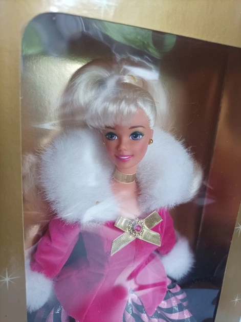 Колекційна лялька Барбі вінтаж Winter Rhapsody Barbie 1996 - зображення 4