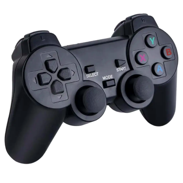 Игровая приставка 64 ГБ поддержка 4K 2 джойстика для телевизора черный LS-901 - изображение 3