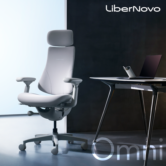 Fotel biurowy LiberNovo Omni Space Gray (CP-GW-0000015-00-00) - Zdjęcie 8 Fotel biurowy LiberNovo Omni Space Gray (CP-GW-0000015-00-00) - obraz 8