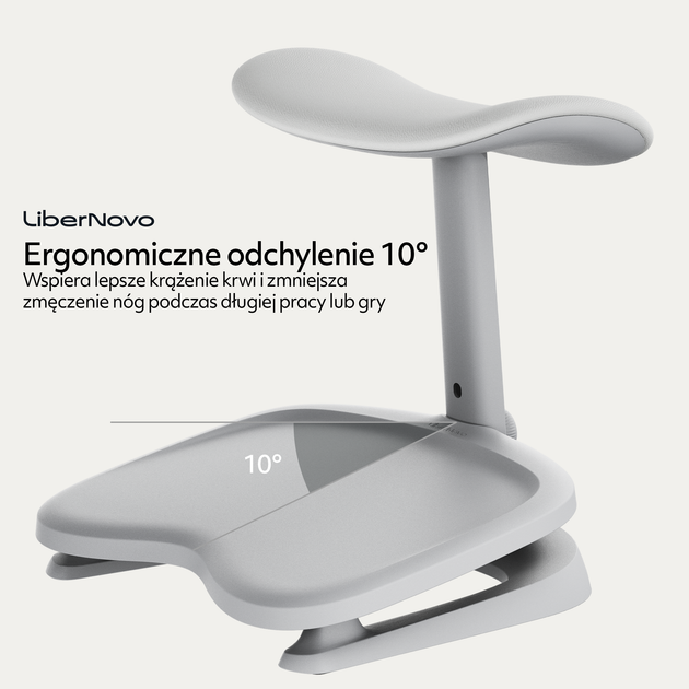 Ergonomiczny podnóżek LiberNovo Omni StepSync Footrest Space Gray (CP-GW-0000002-00-00) - Zdjęcie 9 Ergonomiczny podnóżek LiberNovo Omni StepSync Footrest Space Gray (CP-GW-0000002-00-00) - obraz 9