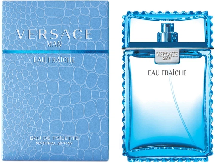 Versace Man Eau Fraiche туалетна вода для чоловіків 100 ml - Фото 1 Versace Man Eau Fraiche туалетна вода для чоловіків 100 ml - изображение 1