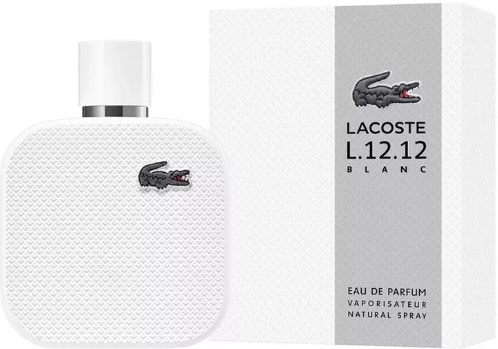 Lacoste L.12.12 Blanc парфумована вода для чоловіків - Фото 1 Lacoste L.12.12 Blanc парфумована вода для чоловіків - зображення 1
