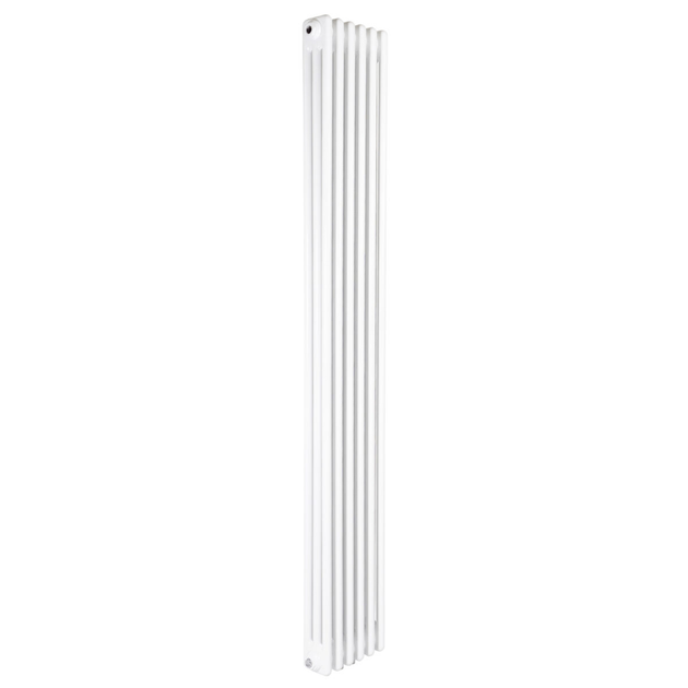 Дизайнерский радиатор Warm Well Column 3 1800×290 вертикальный, белый глянцевый - изображение 2
