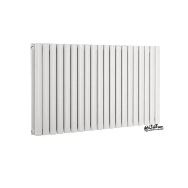 Дизайнерский радиатор Rastas Aurora 2 500x1200 горизонтальный, белый глянцевый - изображение 4