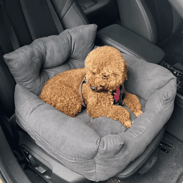 Автомобильное Кресло-переноска для Собак и Кошек NEWPET 2в1 - Премиум Лежанка в Машину с Прочной Фиксацией Ремнями, Страховочным Карабином и Мягкой Ортопедической Подушкой для Мелких и Средних Пород Собак - Фото 1 Автомобильное Кресло-переноска для Собак и Кошек NEWPET 2в1 - Премиум Лежанка в Машину с Прочной Фиксацией Ремнями, Страховочным Карабином и Мягкой Ортопедической Подушкой для Мелких и Средних Пород Собак - изображение 1