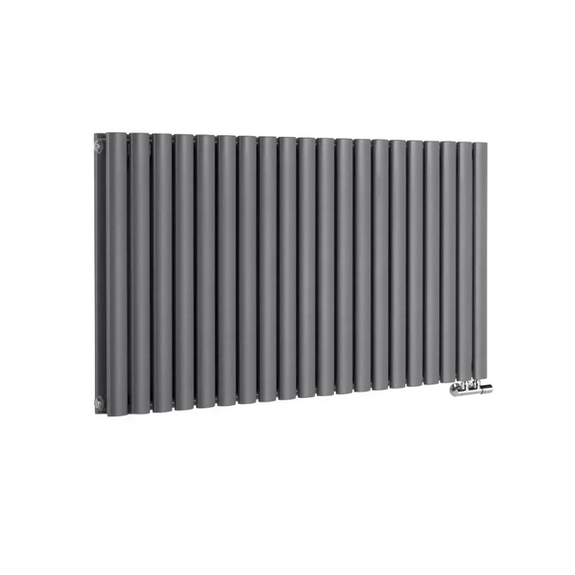 Дизайнерский радиатор Rastas Aurora 2 500x1200 горизонтальный, антрацит матовый - Фото 4 Дизайнерский радиатор Rastas Aurora 2 500x1200 горизонтальный, антрацит матовый - изображение 4