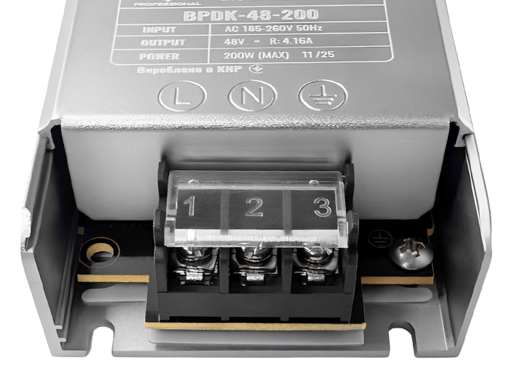 Блок живлення 200W-IP20 48V BPDK-48-200 4.18A Professional Biom - зображення 3