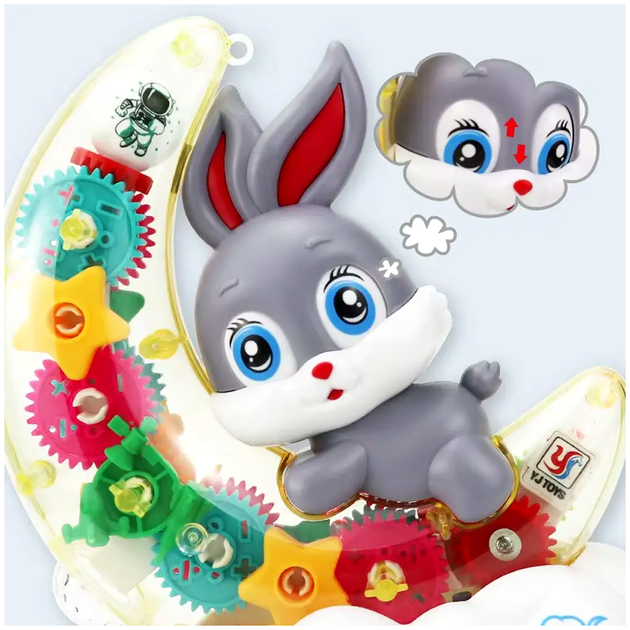 Музыкальная игрушка-ночник с подсветкой и мелодиями для детей от 3 лет 19.3х15.2х9.6 см LS-1132 - изображение 4