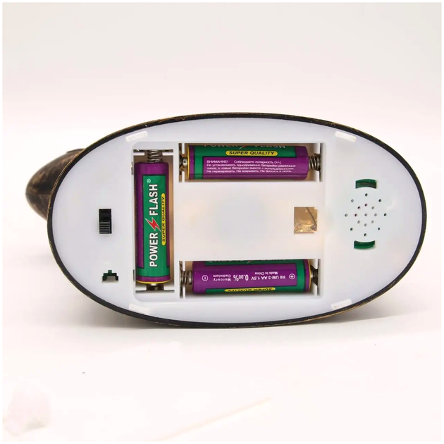 Музыкальный светильник ёлка с подсветкой USB батарейки для дома 1 шт бронзовый LS-2061 - изображение 7
