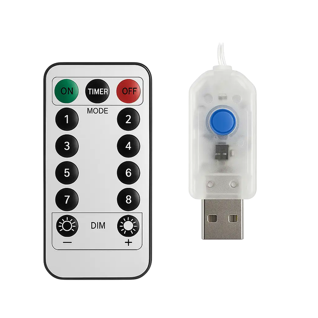 Светодиодная гирлянда 60 метров 600 LED USB для декора разноцветная LS-2353 - изображение 8