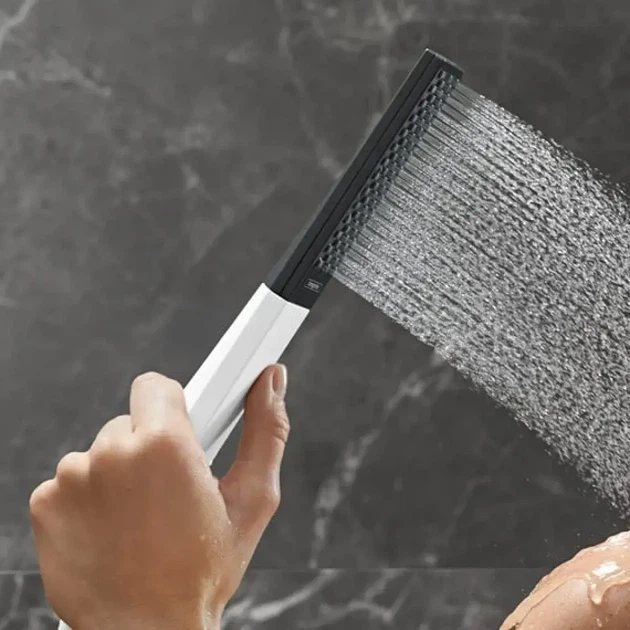 Лейка для душа Hansgrohe Rainfinity 100 1jet пластик, белый матовый (26866700) - изображение 3