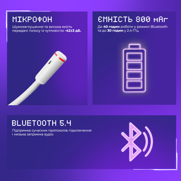 Наушники Proove Gaming Bliss Pro (APP) Black - Фото 6 Наушники Proove Gaming Bliss Pro (APP) Black - изображение 6