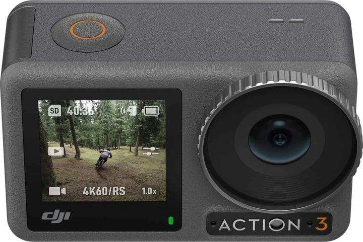 Экшн-камера DJI Osmo Action 3 Outdoor Combo / 120fps / Wi-Fi / Влагозащищенная / Черно-серый (102155362) - Б/У - изображение 3