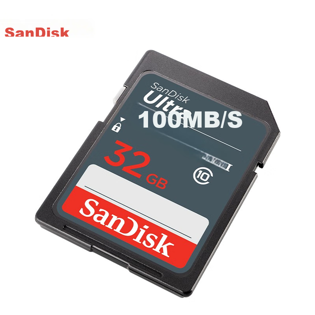Карта памяти SANDISK Ultra SDHC 32GB Class 10 UHS-I U1 (SDSDUNB-032G-ZN3IN) - изображение 2