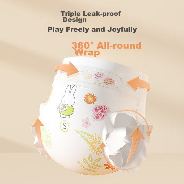Подгузники Solove Miffy размер M 44 шт - изображение 4