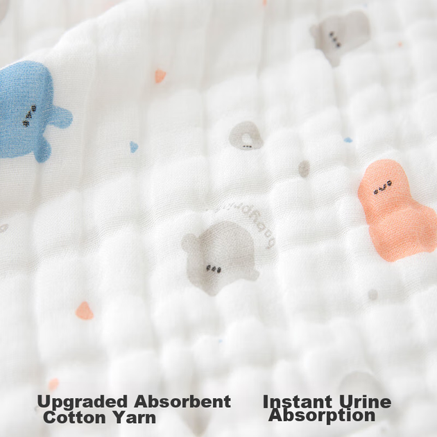 Подгузники марлевые Babyprints для новорожденных 5 шт - Фото 7 Подгузники марлевые Babyprints для новорожденных 5 шт - изображение 7