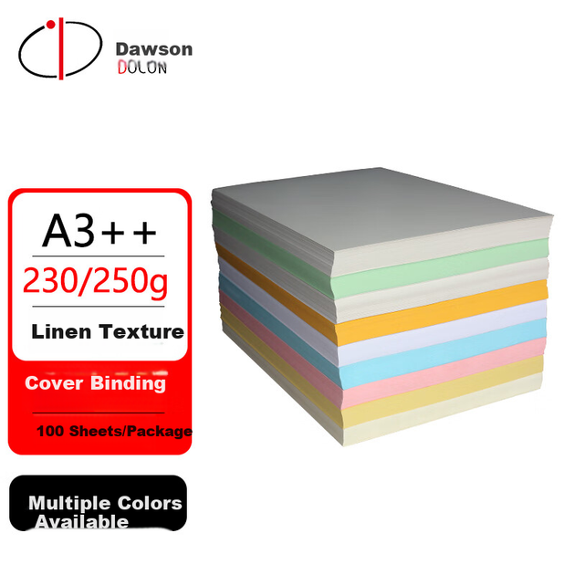 Папір DOCON 230 г A3++ Laini Bwen, білий, 100 аркушів, клейовий, машинне гарячеплавке скріплення, обкладинка для тендерних документів - зображення 5