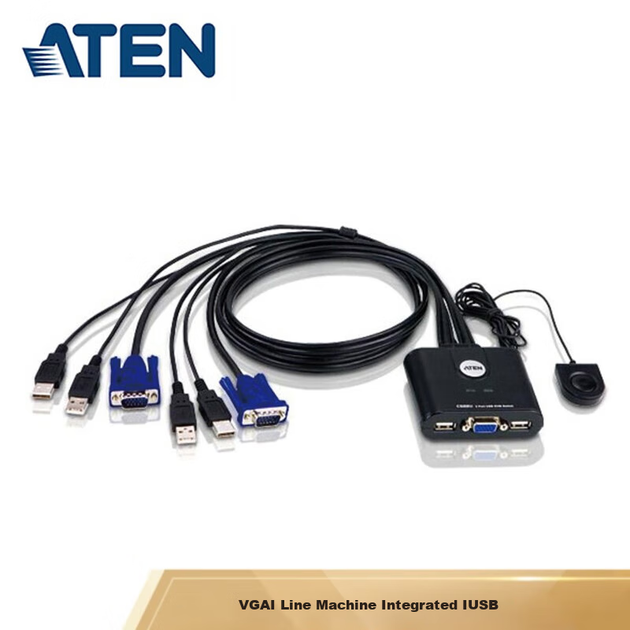 KVM-перемикач ATEN CS22U 2-портовий USB VGA - Фото 7 KVM-перемикач ATEN CS22U 2-портовий USB VGA - зображення 7