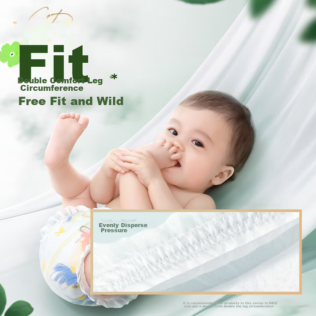 Підгузки Huggies Premium Forest Series, розмір S, 62 штуки, підгузки для немовлят малого розміру - изображение 11