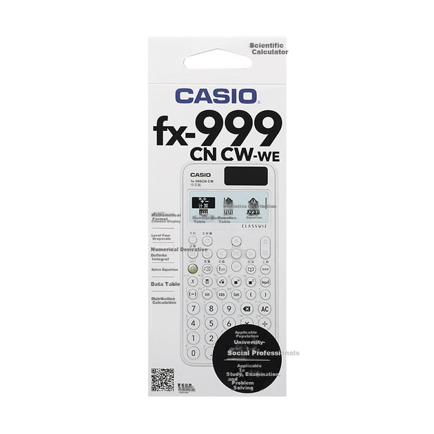 Калькулятор научный CASIO Fx-999CNCW, 12 функций, для студентов - изображение 10