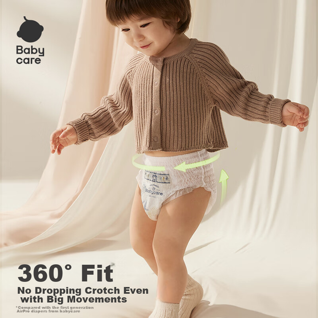 Подгузники-трусики Babycare Air Pro размер XL, 32 шт, 12-17 кг, ультратонкие - изображение 6