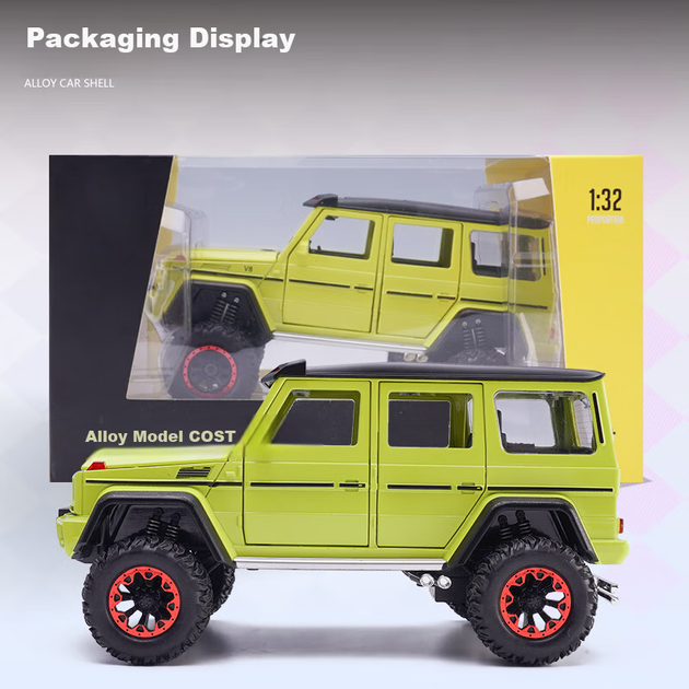 Игрушечная модель внедорожника Chiyu Toys G500, реалистичная модель автомобиля из сплава, игрушечная машинка, подарок для мальчиков. - изображение 12