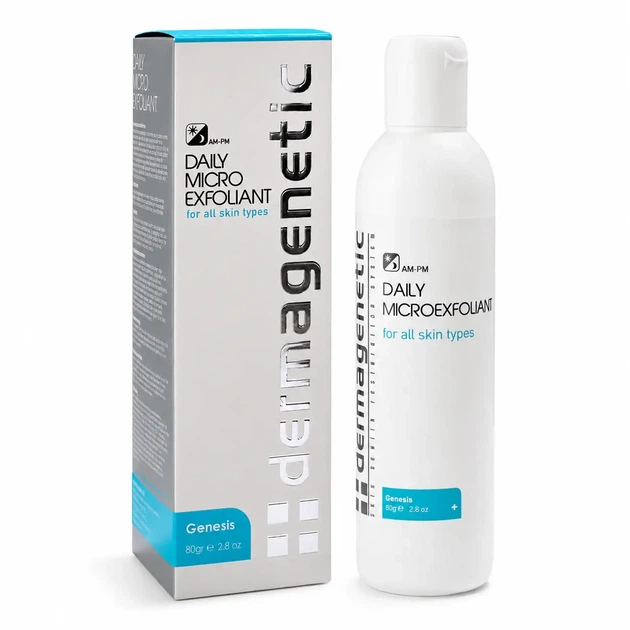 Энзимный микроэксфолиант пудра для лица с папаином Dermagenetic Daily Microexfoliant 80 г - Фото 2 Энзимный микроэксфолиант пудра для лица с папаином Dermagenetic Daily Microexfoliant 80 г - изображение 2