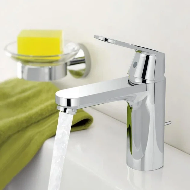 Grohe Eurosmart Cosmopolitan Змішувач для раковини, хром (23325000) - Фото 6 Grohe Eurosmart Cosmopolitan Змішувач для раковини, хром (23325000) - зображення 6