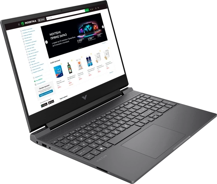 Ноутбук HP Victus 15-fa2104nw Core 5 210h 24/512 GeForce RTX 5050 - Фото 6 Ноутбук HP Victus 15-fa2104nw Core 5 210h 24/512 GeForce RTX 5050 - изображение 6
