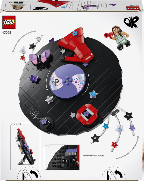 Zestaw klocków LEGO Editions Płyta winylowa Olivii Rodrigo 360 elementów (43028) - Zdjęcie 9 Zestaw klocków LEGO Editions Płyta winylowa Olivii Rodrigo 360 elementów (43028) - obraz 9
