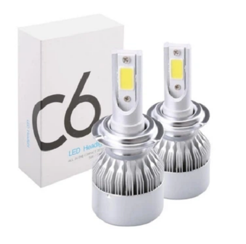 Лампы LED C6-Н4 автомобильные 36 W комплект 2 шт (H4) - изображение 2