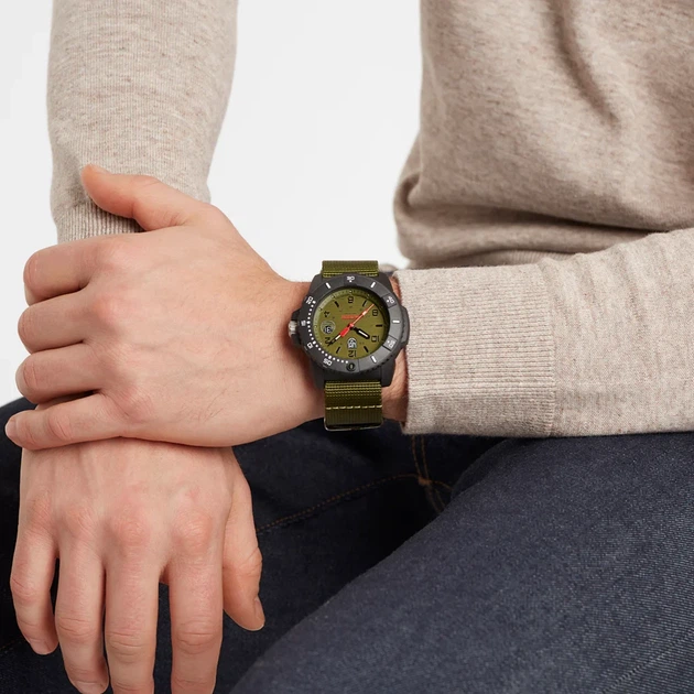 Часы Luminox 3617.SET Navy Seal 3600 Tritium Sapphire 45 mm 200 MT - изображение 7