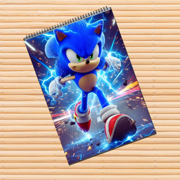 Альбом для рисования Соник Sonic (30150) - Фото 1 Альбом для рисования Соник Sonic (30150) - изображение 1