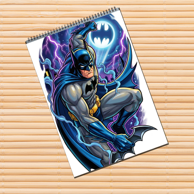 Альбом для рисования Бетмен Batman (30099) - Фото 1 Альбом для рисования Бетмен Batman (30099) - изображение 1