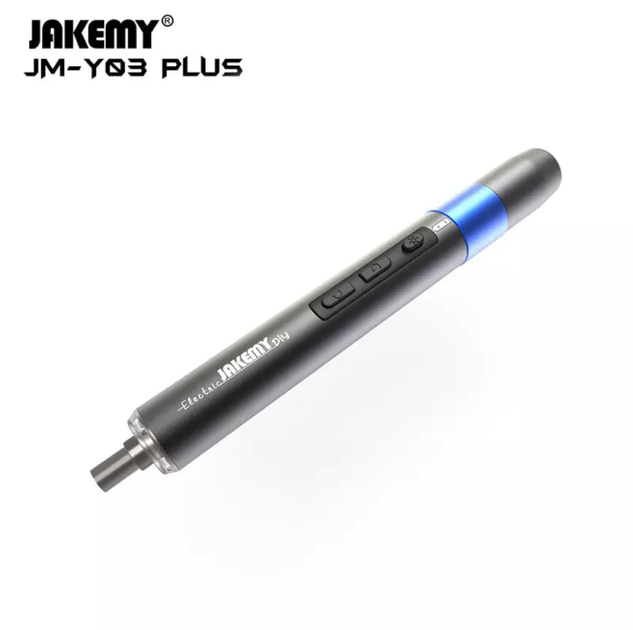Акумуляторна викрутка JAKEMY JM-Y03 Plus 41в1 Dual Dynamics з магнітними бітами в кейсі - Фото 5 Акумуляторна викрутка JAKEMY JM-Y03 Plus 41в1 Dual Dynamics з магнітними бітами в кейсі - зображення 5