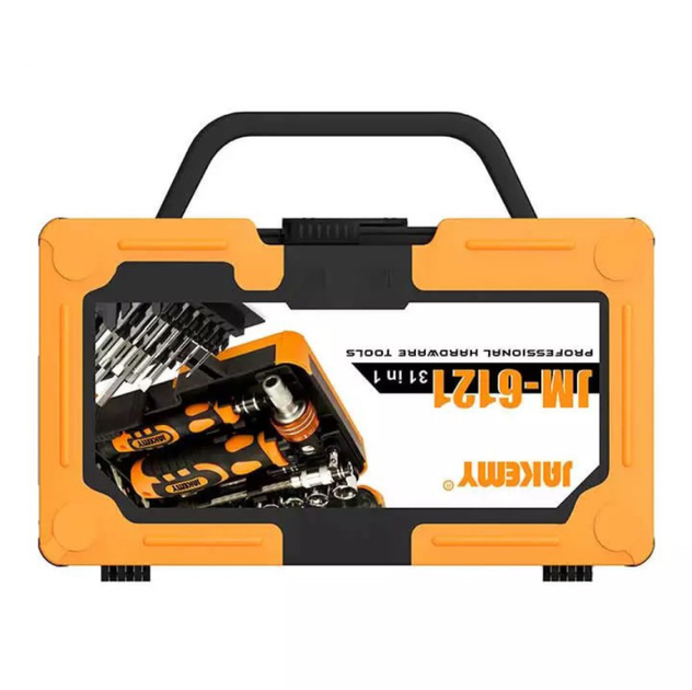 Набір викруток з бітами JAKEMY JM-6121 31в1 у кейсі - зображення 5