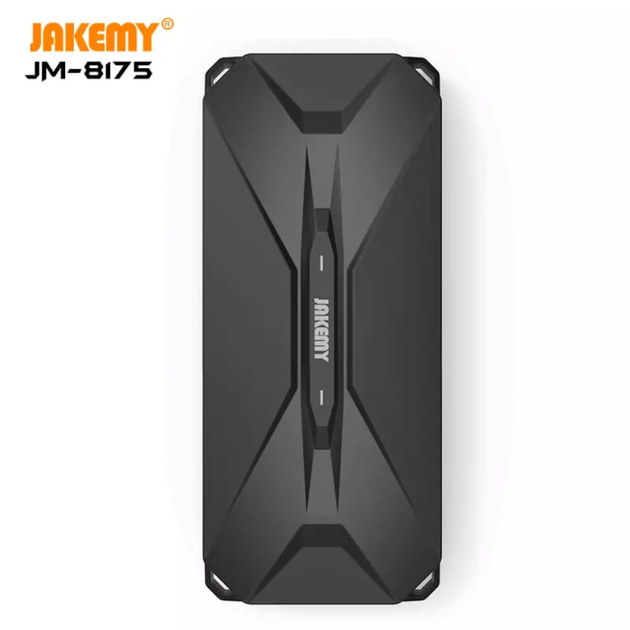 Отвертка JAKEMY JM-8175 60в1 с набором магнитных бит в кейсе - изображение 6