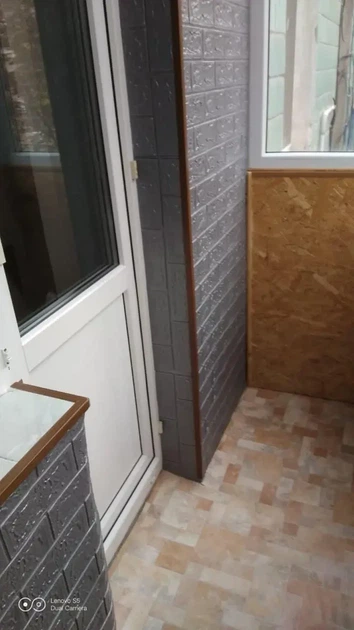 Самоклеящиеся 3D панели Серая кирпич 70×77см - изображение 4