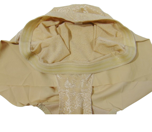 Трусы корсет утяжка с силиконом 2XL бежевые Biweier 7788 - изображение 4