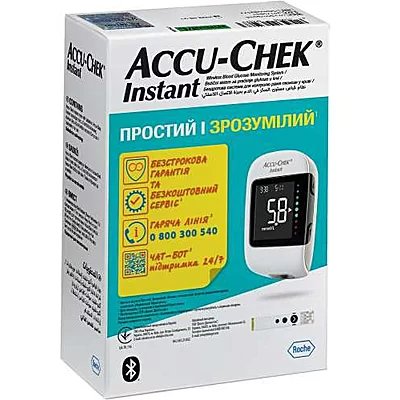Система для контроля уровня глюкозы в крови Акку-Чек Инстант Accu-Chek (5403-40207) - изображение 2